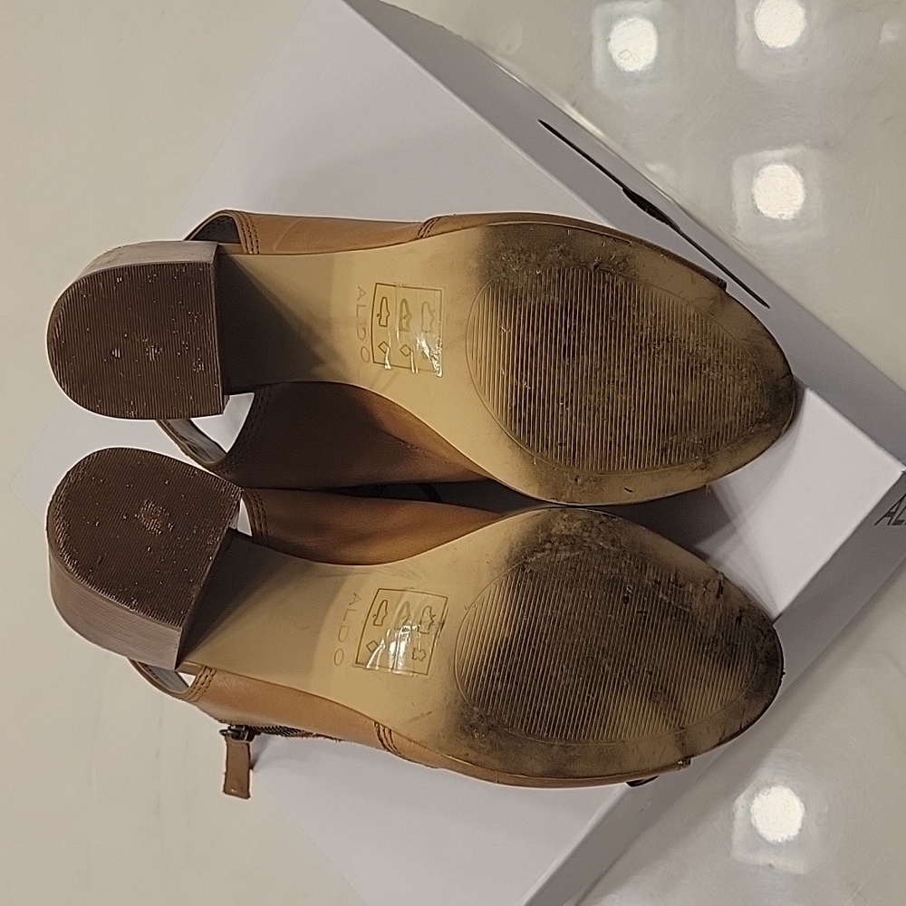 Aldo Open Toe Booties - Picture 4 of 8